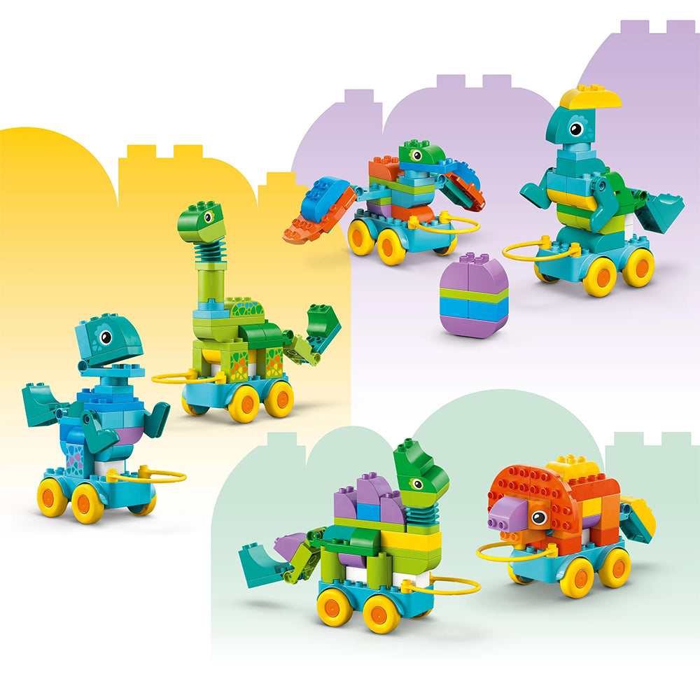 LEGO DUPLO 10451 3in1 Dinosaurs on Wheels Age 3+ 108pcs