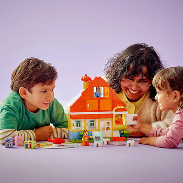 LEGO DUPLO Bluey 10459 Bluey's Family House with Memory Game Age 3+ 83pcs