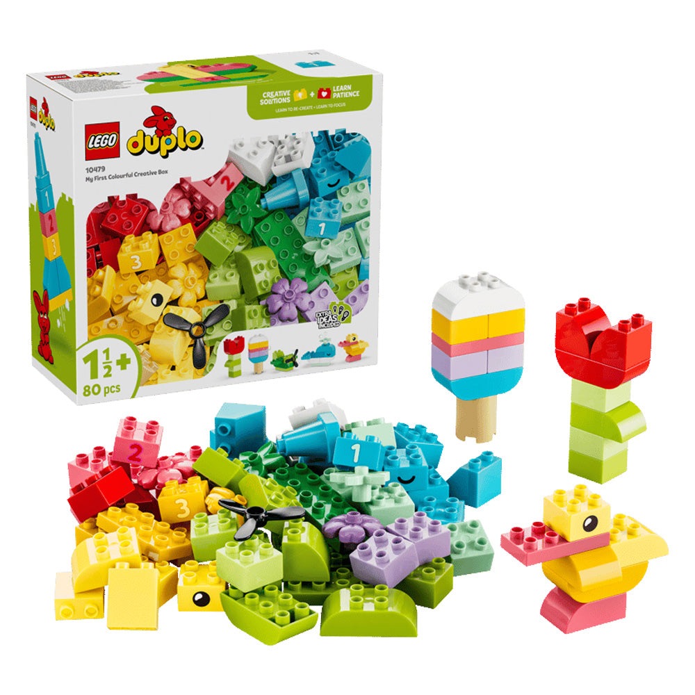 LEGO DUPLO 10479 Colourful Creative Box Age 1½+ 80pcs