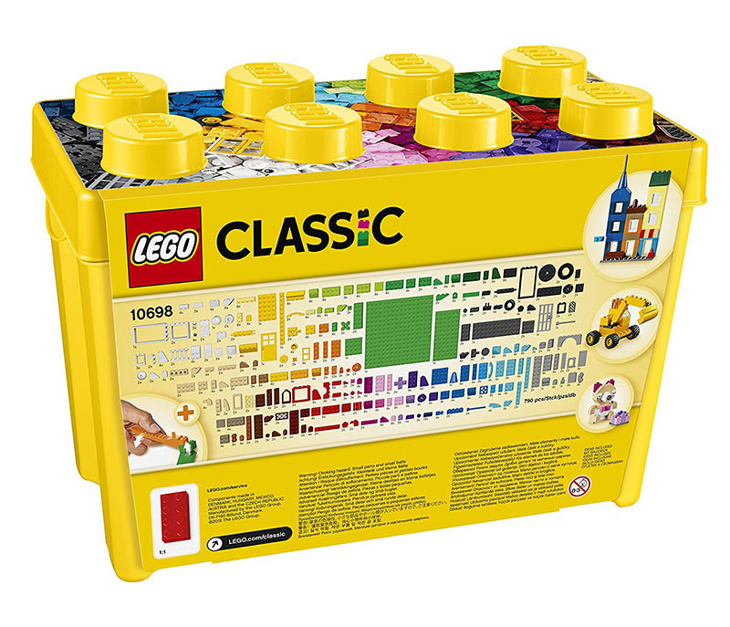 LEGO Classic 10698 Large Creative Brick Box Age 4+ 790pcs
