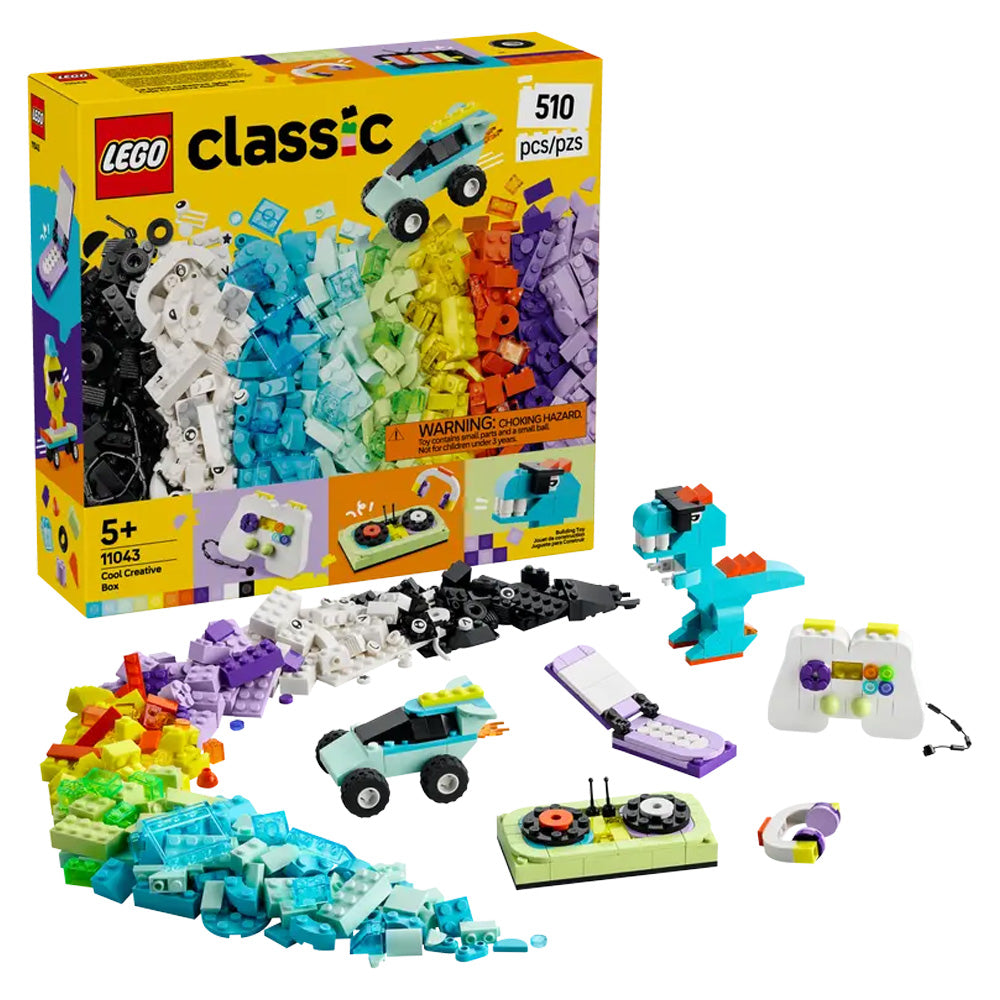 LEGO Classic 11043 Cool Creative Box Age 5+ 510pcs – Jadlam Toys