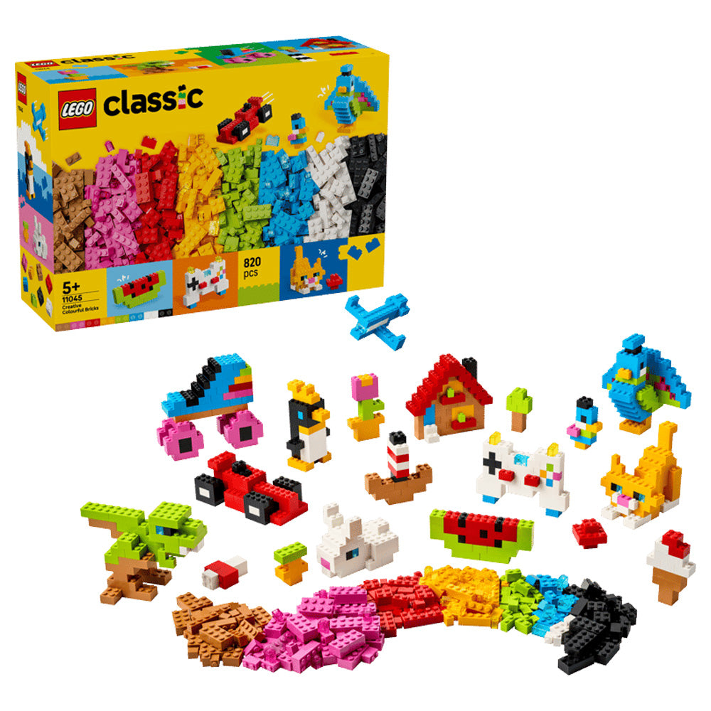 LEGO Classic 11045 Creative Colourful Bricks Age 5+ 820pcs