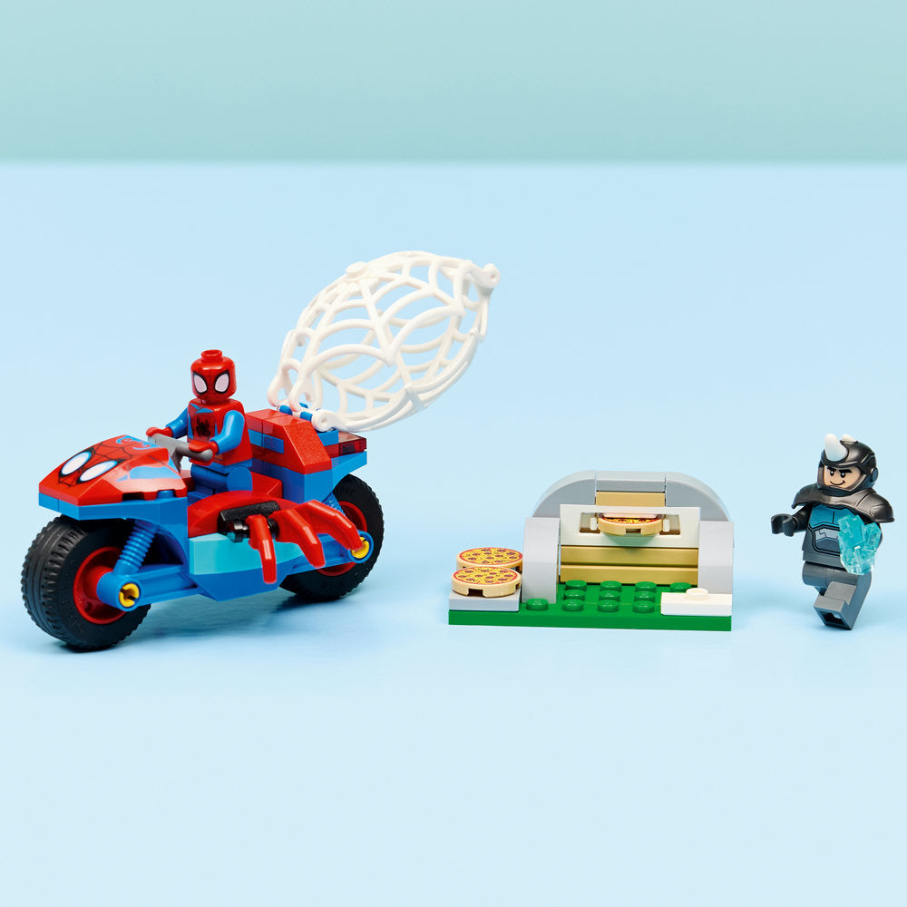 LEGO Marvel 11206 Spidey on his Motorcycle vs. Rhino Age 4+ 61pcs