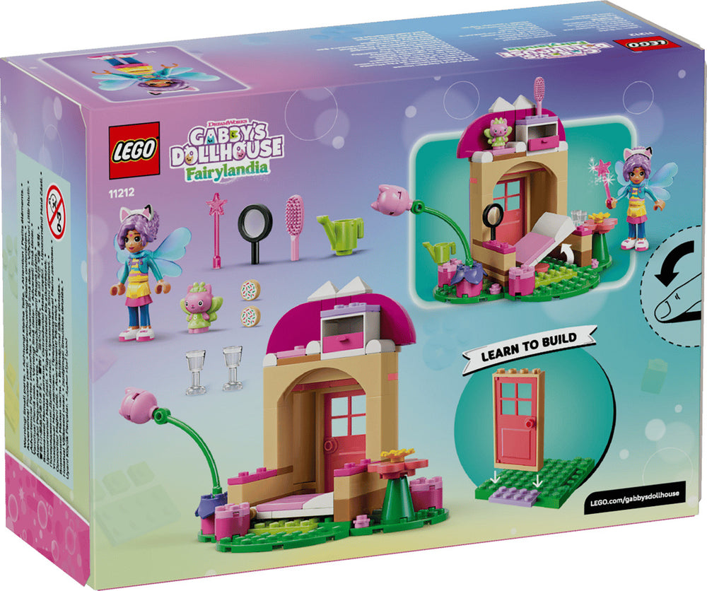 LEGO Gabby's Dollhouse 11212 Kitty Fairy's Garden House Age 4+ 103pcs