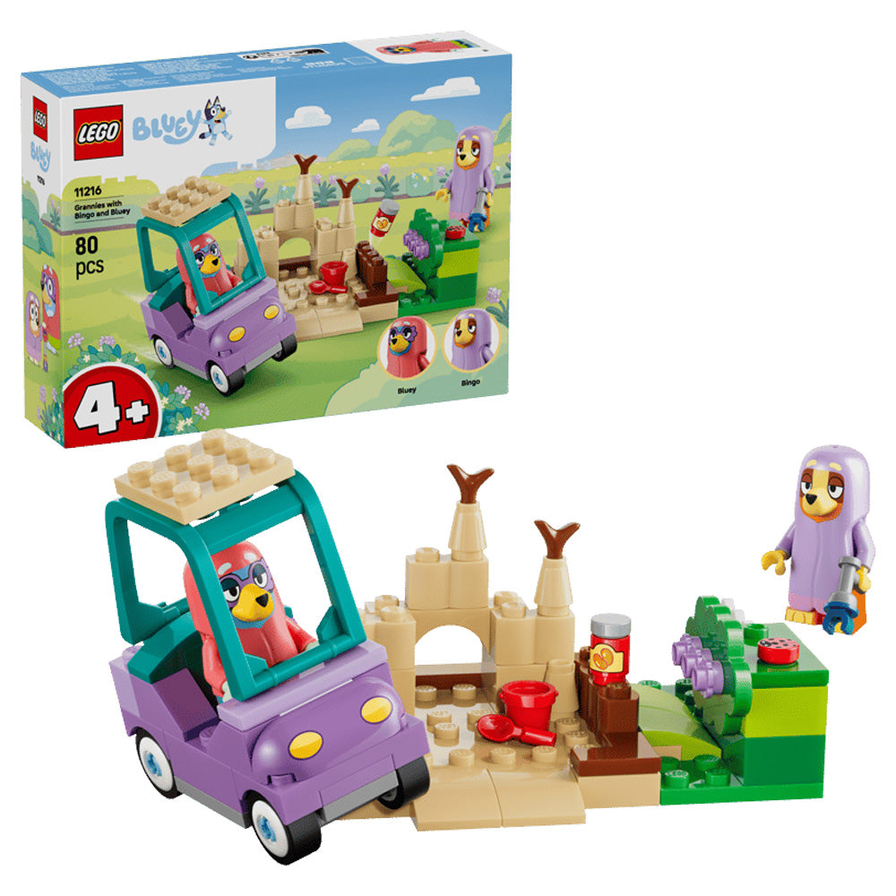 LEGO Bluey 11216 Grannies with Bingo and Bluey Age 4+ 80pcs
