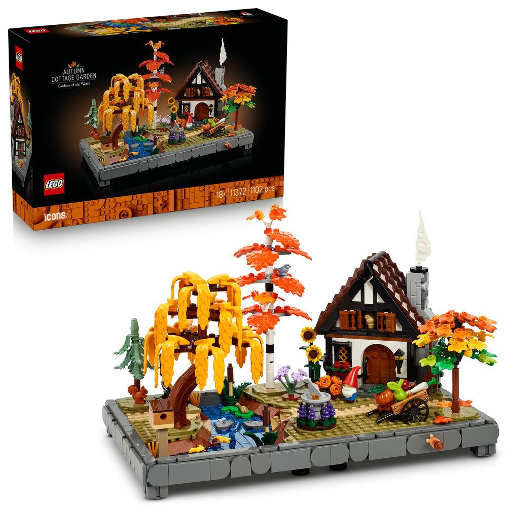 LEGO Icons 11372 Autumn Cottage Garden Age 18+ 1102pcs