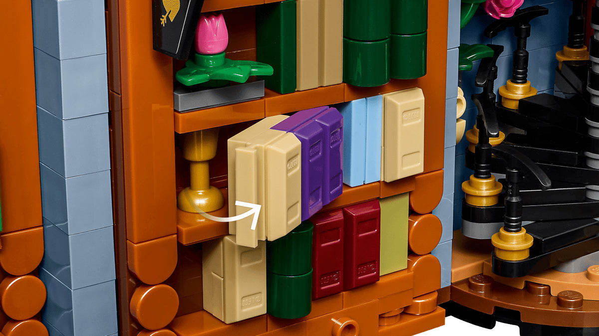 LEGO Icons 11379 Bookstore: Book Nook Age 18+ 1690pcs