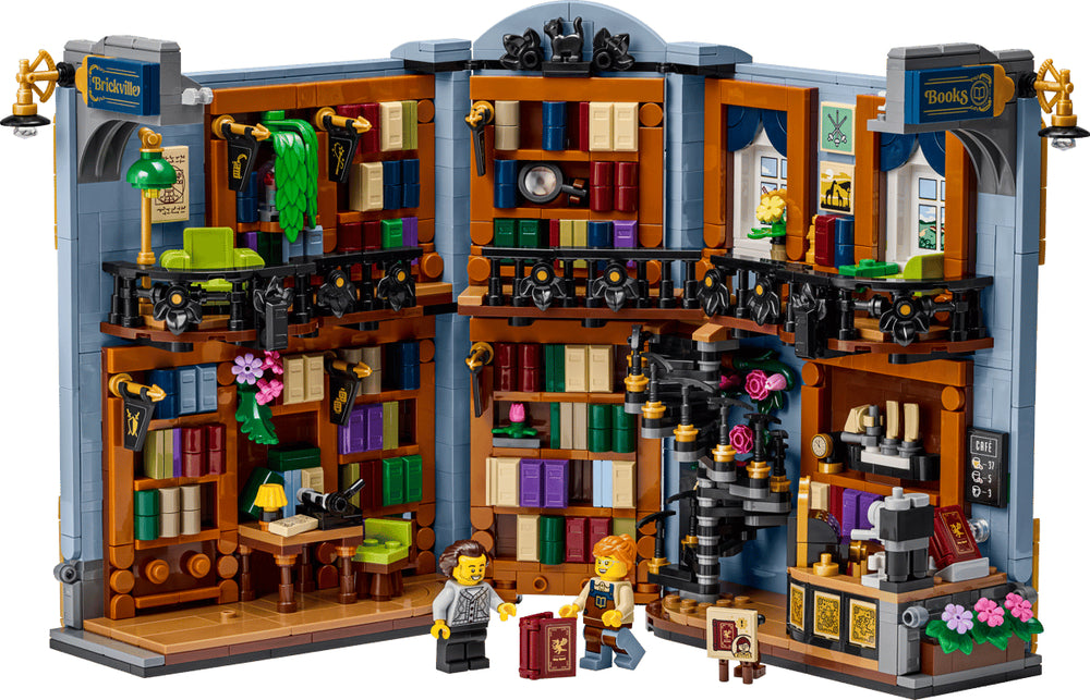 LEGO Icons 11379 Bookstore: Book Nook Age 18+ 1690pcs