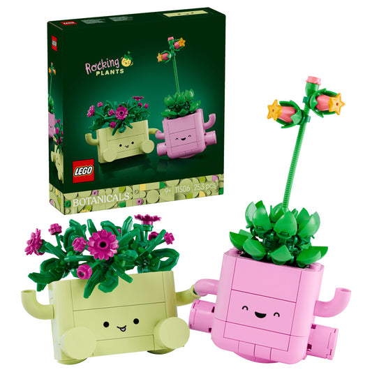 LEGO Botanicals 11506 Rocking Plants "Happy Plants 2" Age 9+ 253pcs