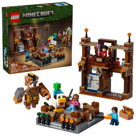 LEGO Minecraft 21272 Woodland Mansion Fighting Ring Age 10+ 491pcs