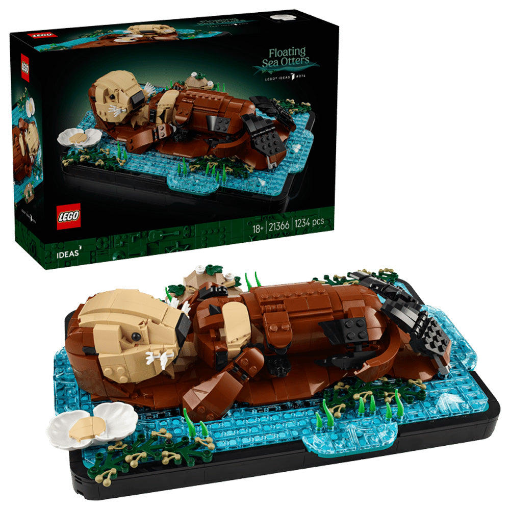 LEGO Ideas 21366 Floating Sea Otters Age 18+ 1234pcs