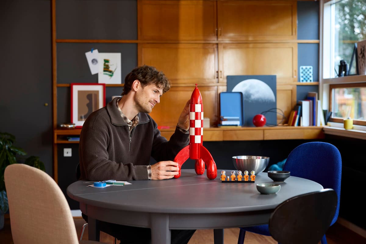 LEGO Ideas 21367 Tintin Moon Rocket Age 18+ 1283pcs