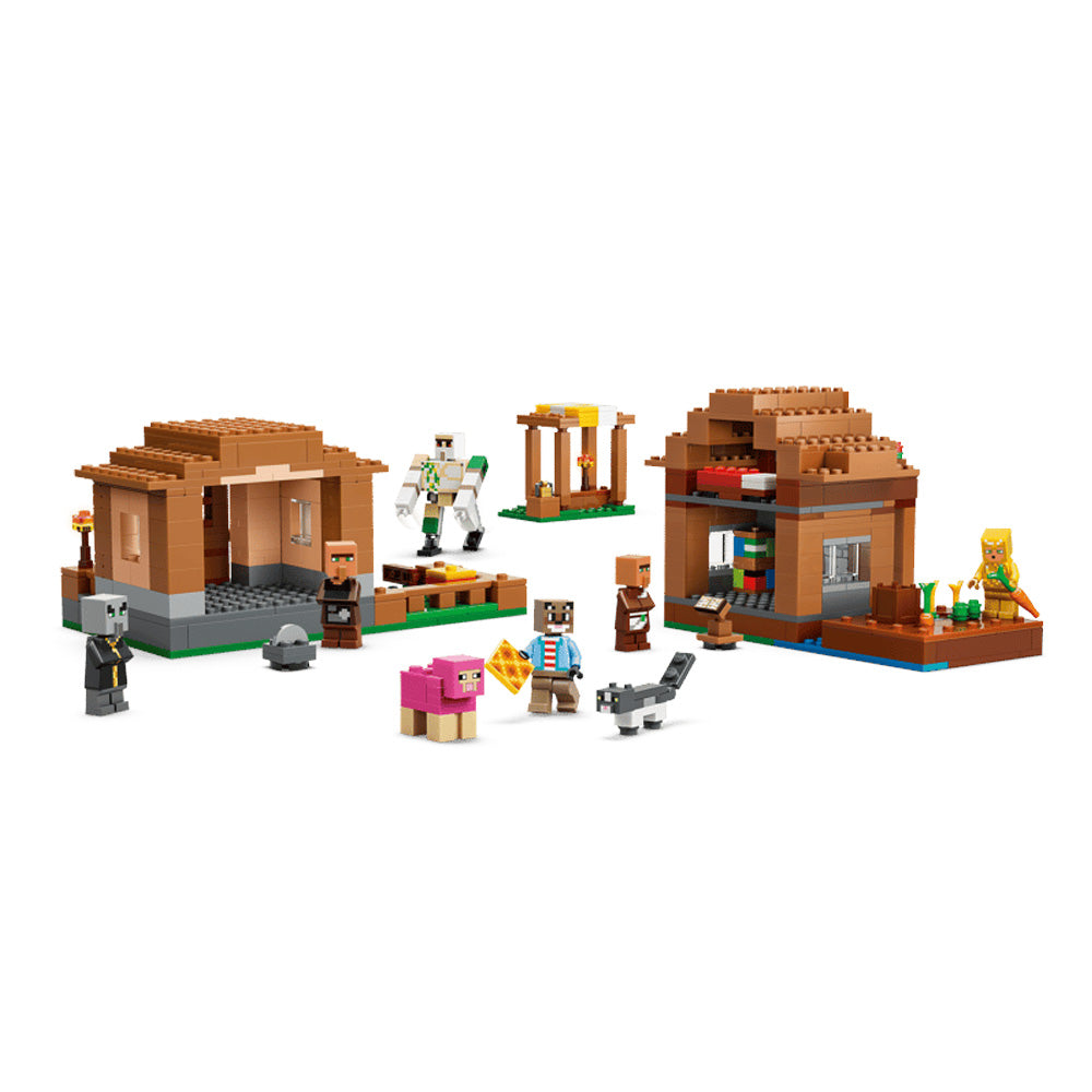LEGO Minecraft 21596 Evoker Village Attack Age 9+ 607pcs