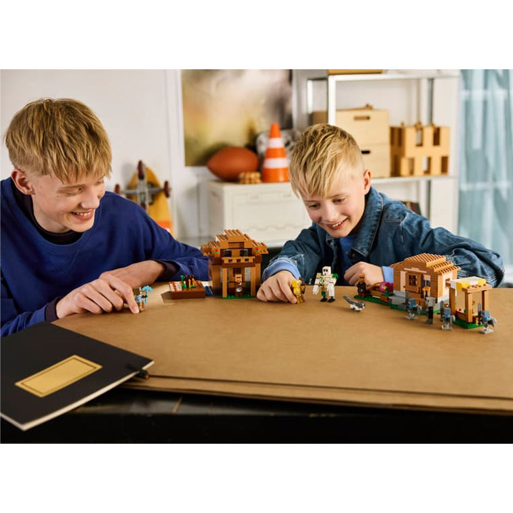 LEGO Minecraft 21596 Evoker Village Attack Age 9+ 607pcs