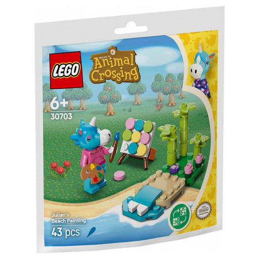 LEGO Animal Crossing 30703 Julian's Beach Painting Age 6+ 43pcs Bag
