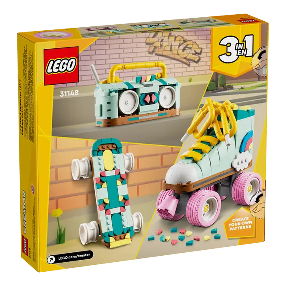 LEGO Creator 31148 Retro Roller Skate 3-in-1 Age 8+ 342pcs