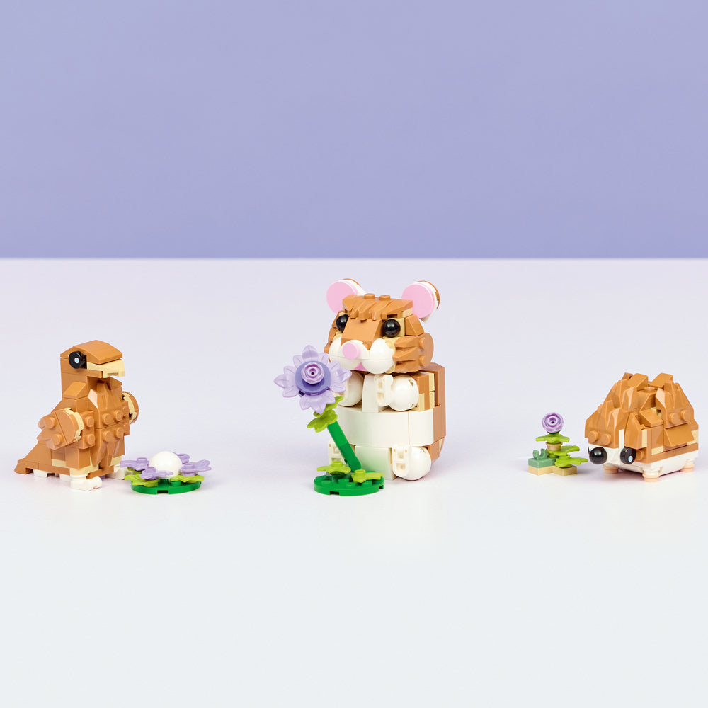 LEGO Creator 31376 Cute Hamster with a Flower Age 7+ 166pcs