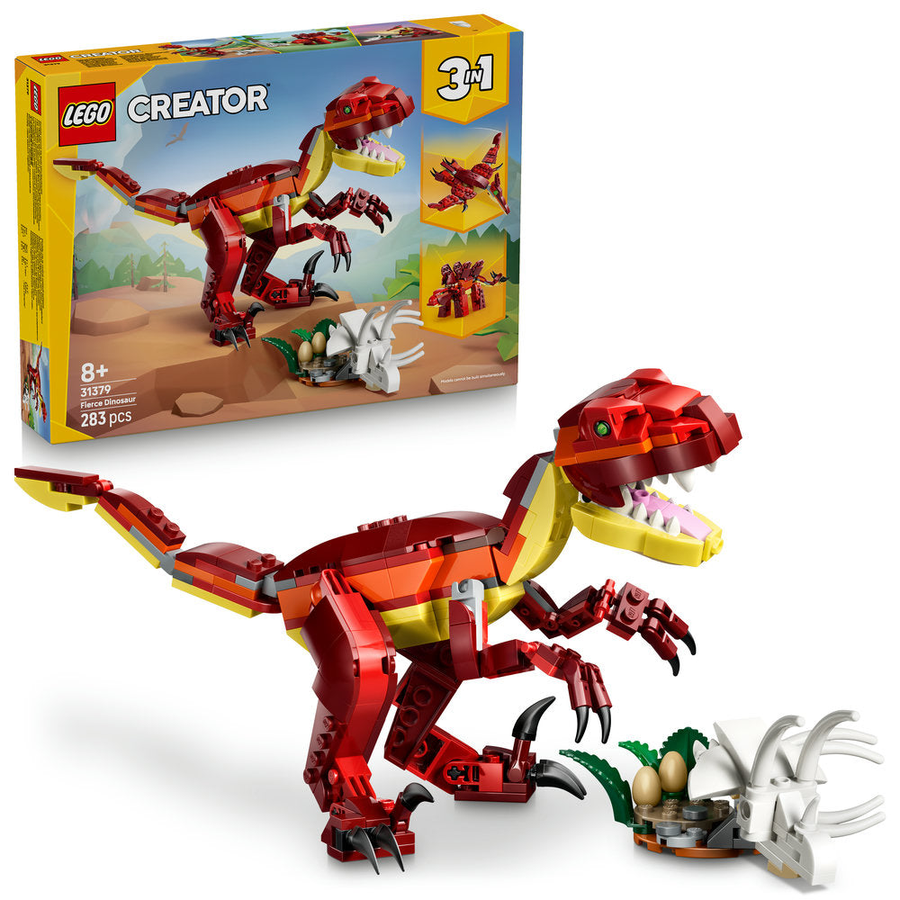 LEGO Creator 31379 Fierce Dinosaur Age 8+ 283pcs