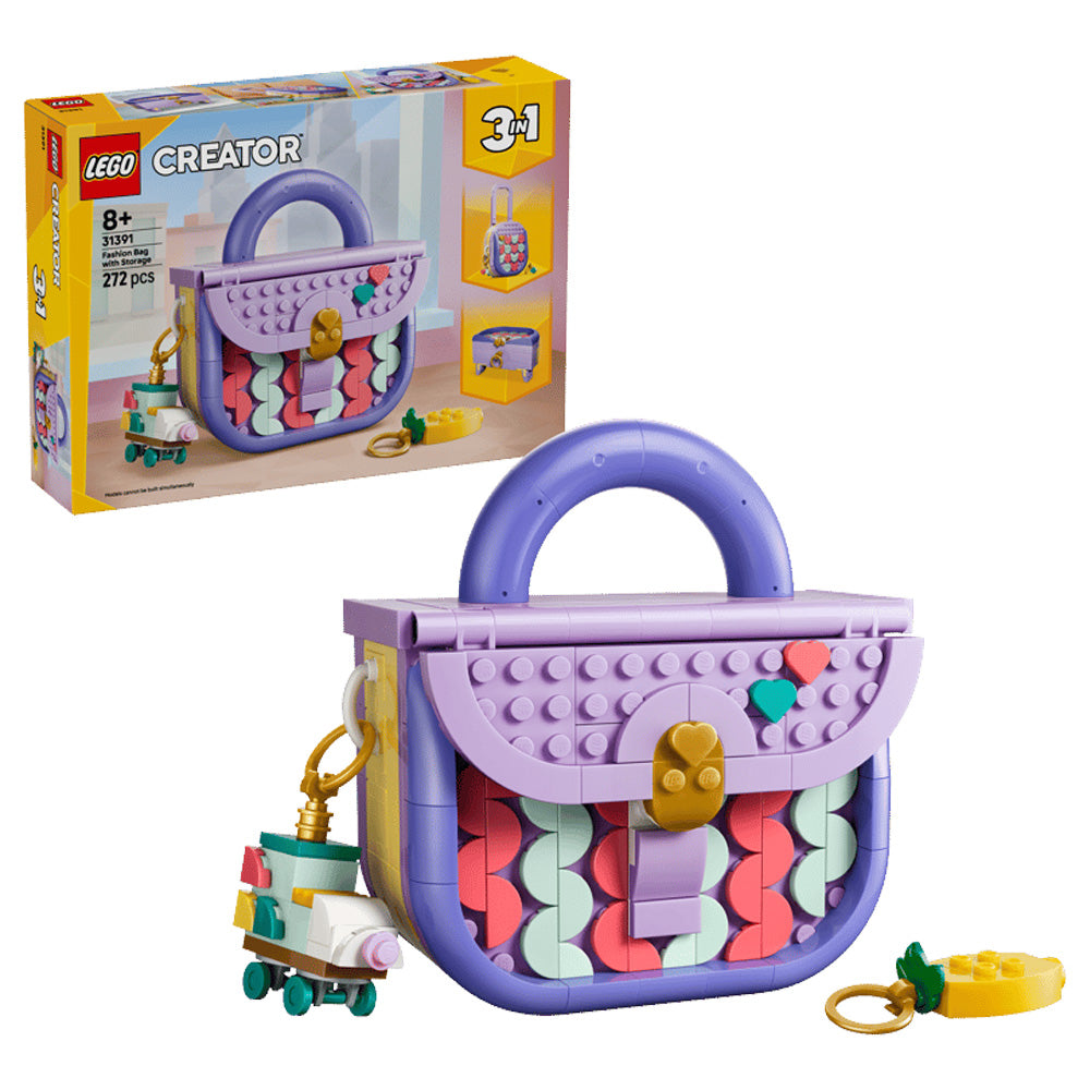 LEGO Creator 31391 Art Fashion Bag with Storage Age 8+ 272pcs