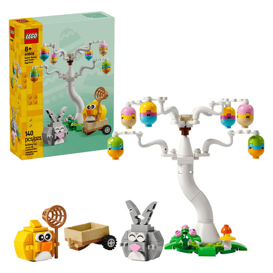 LEGO 40808 Easter Bunny & Chick Egg Hunt Age 8+ 140pcs
