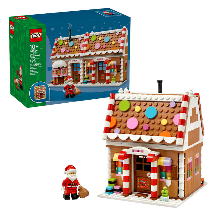 LEGO 40809 Festive Gingerbread House Age 10+ 498pcs
