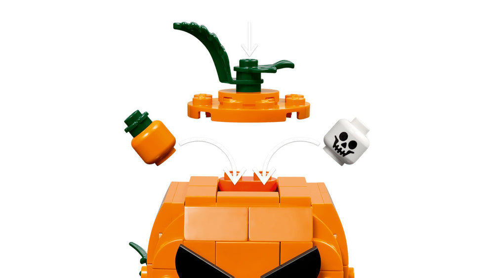 LEGO Iconic 40822 Jack-O'-Lantern Pickup Truck Age 8+ 177pcs