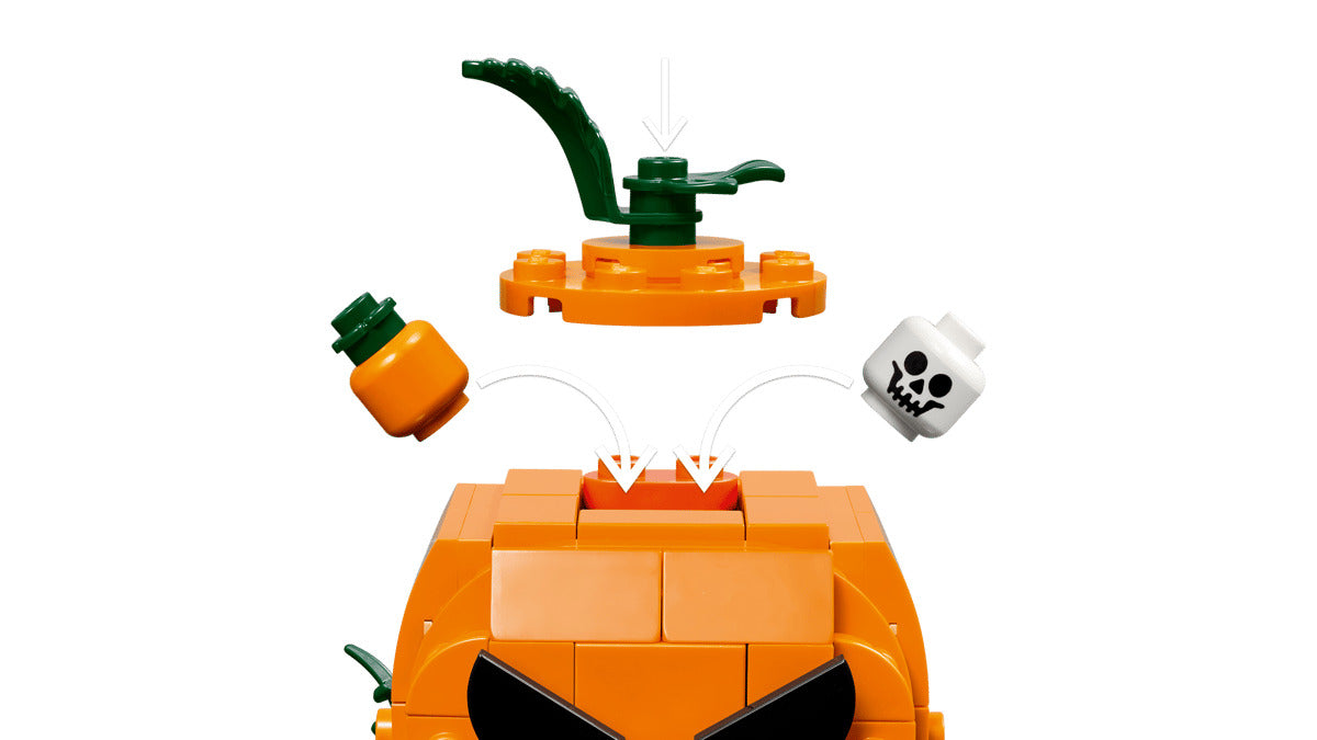 LEGO Iconic 40822 Jack-O'-Lantern Pickup Truck Age 8+ 177pcs