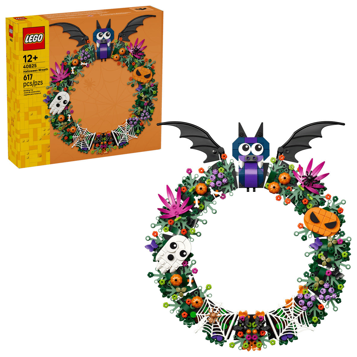 LEGO Iconic 40825 Halloween Wreath Age 12+ 617pcs