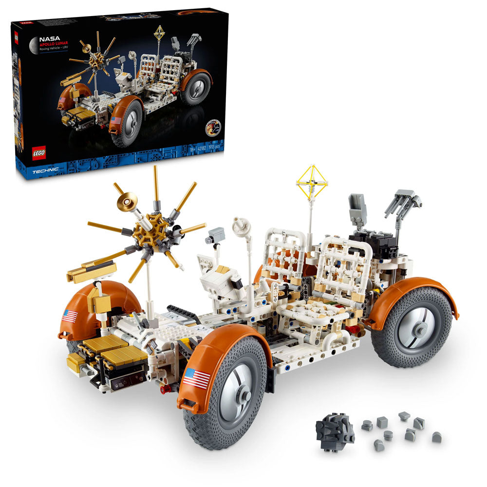 LEGO Technic 42182 NASA Apollo Lunar Roving Vehicle - LRV Age 18+ 1913pcs