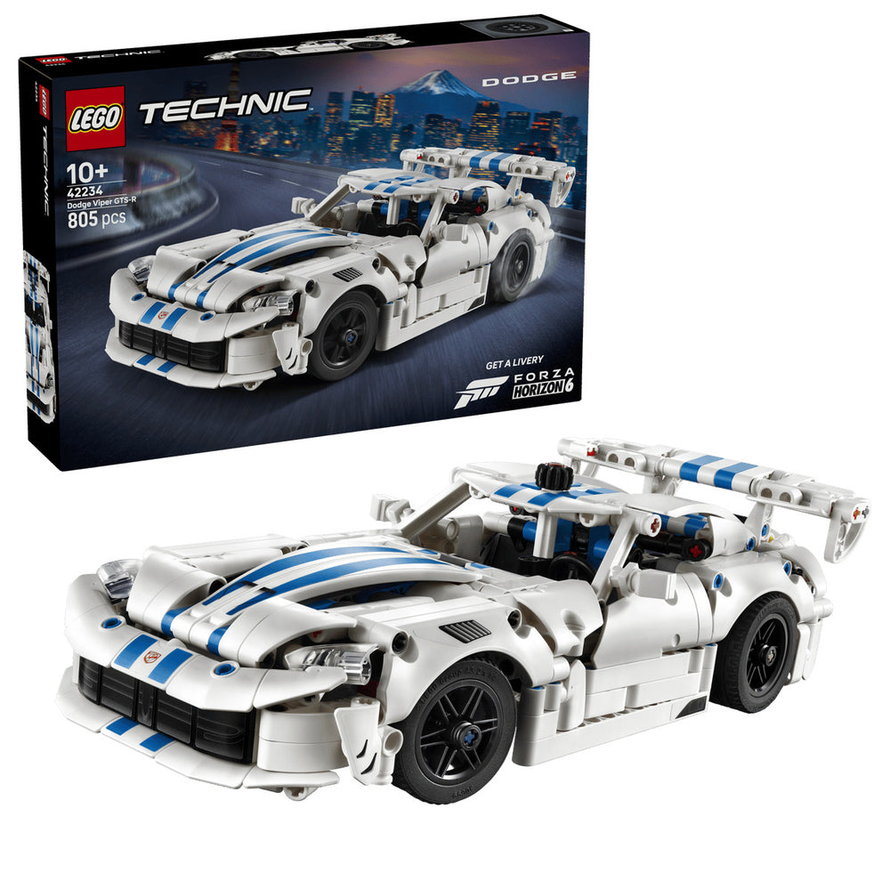 LEGO Technic 42234 Dodge Viper GTS-R Sports Car Age 10+ 805pcs
