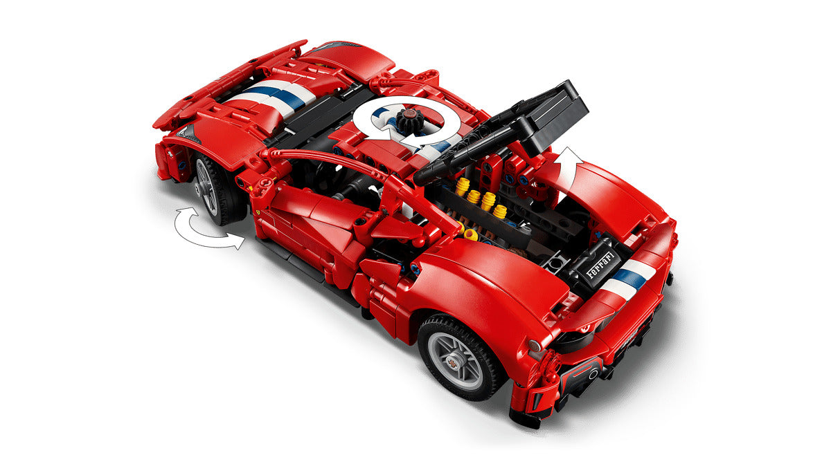 LEGO Technic 42235 Ferrari 488 PISTA Car Age 9+ 882pcs