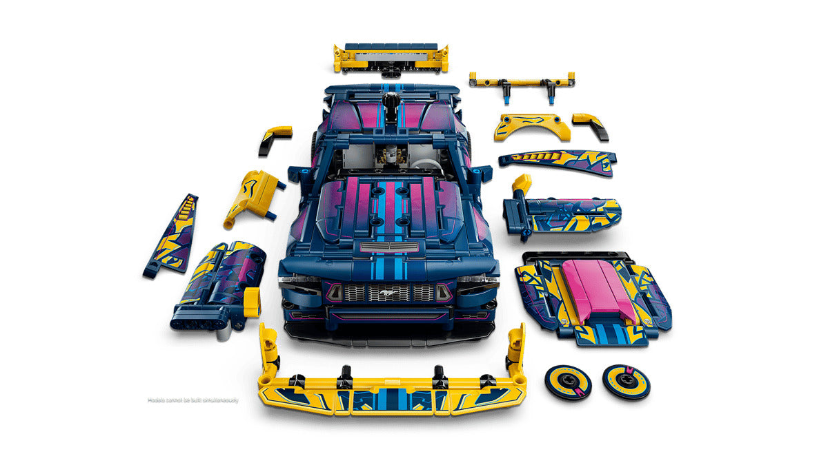 LEGO Technic 42236 Custom Garage Ford Mustang GT Car Age 10+ 973pcs
