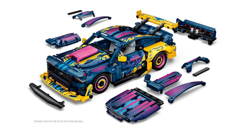 LEGO Technic 42236 Custom Garage Ford Mustang GT Car Age 10+ 973pcs