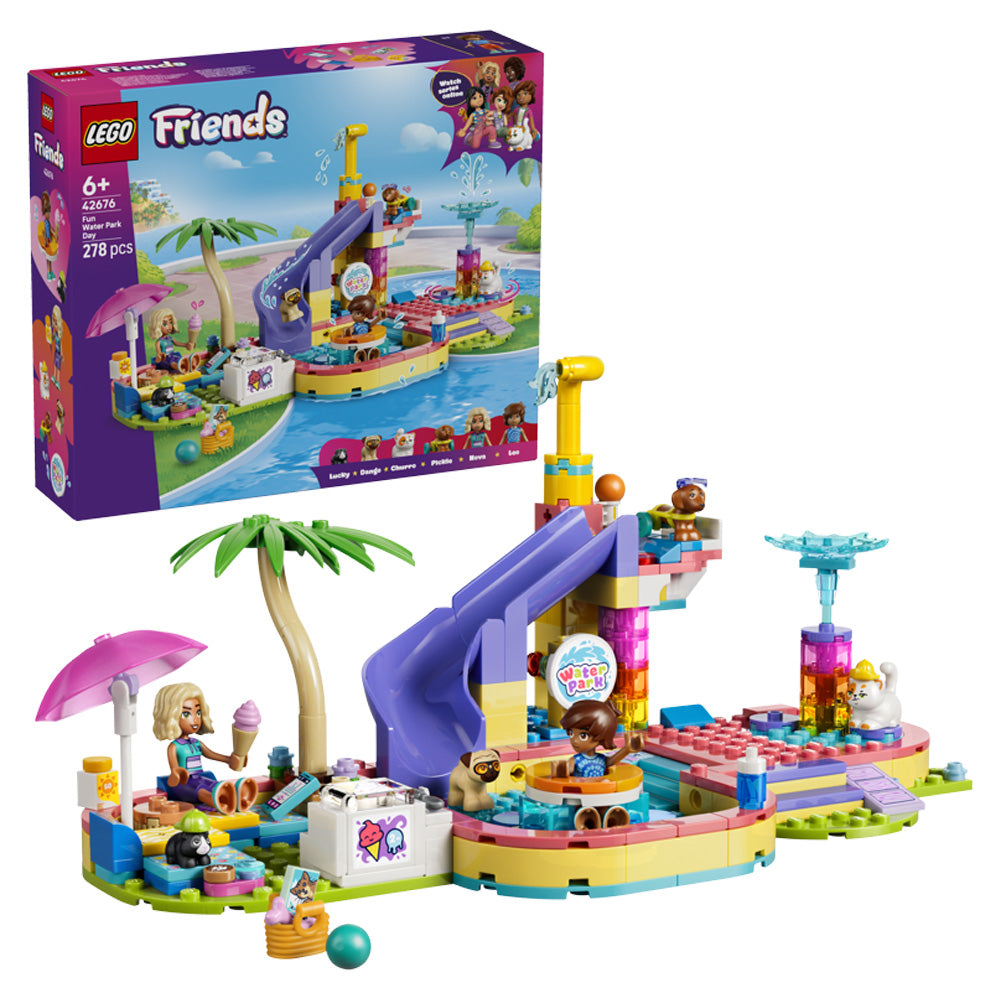 LEGO Friends 42676 Fun Water Park Day Age 6+ 278pcs