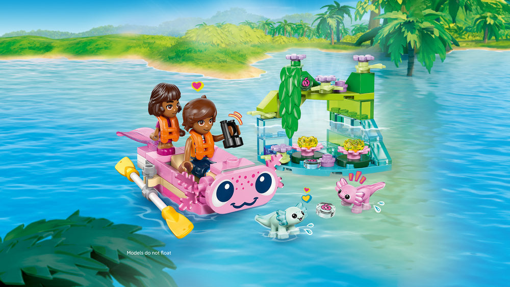LEGO Friends 42681 Axolotl Adventure Boat Age 5+ 95pcs
