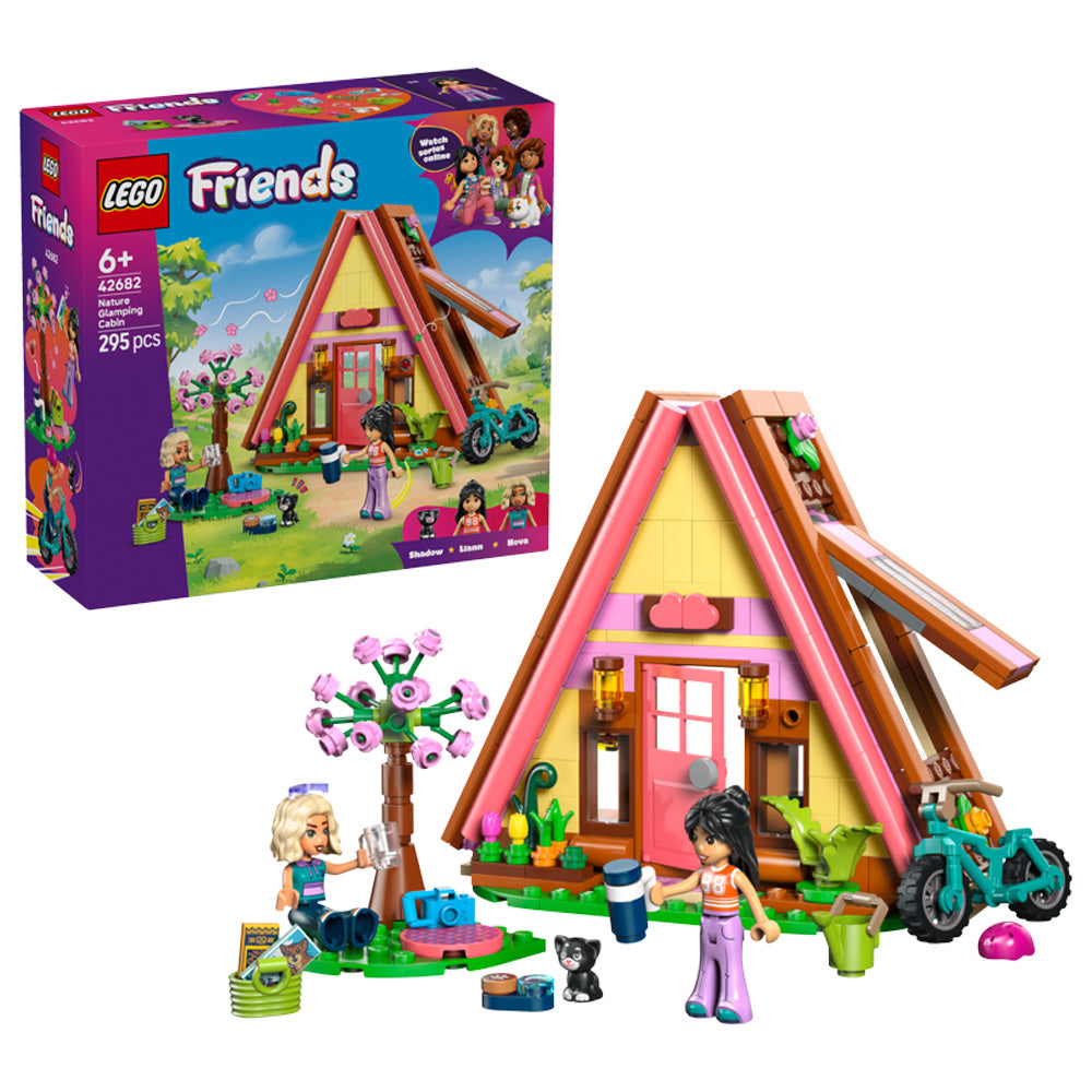 LEGO Friends 42682 Nature Glamping Cabin Age 6+ 295pcs