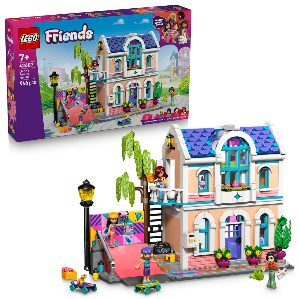 LEGO Friends 42687 Liann's Family House Age 7+ 946pcs