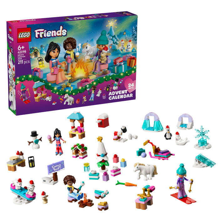 LEGO Friends 42698 Advent Calendar 2026 Age 6+ 211pcs