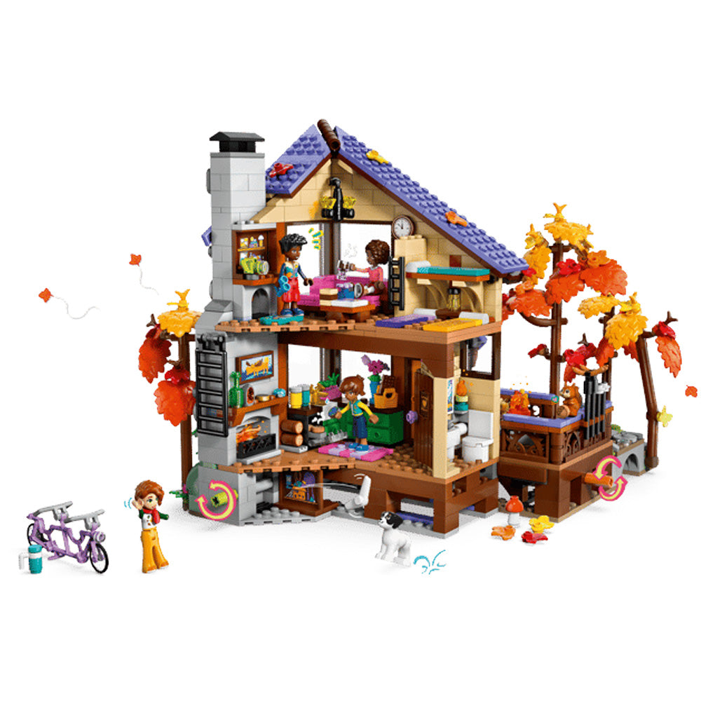 LEGO Friends 42705 Cosy Autumn Forest Cabin Age 9+ 1229pcs