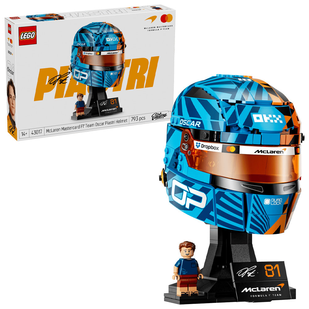 LEGO Editions 43017 McLaren F1: Oscar Pisatri Helmet Age 14+ 793pcs
