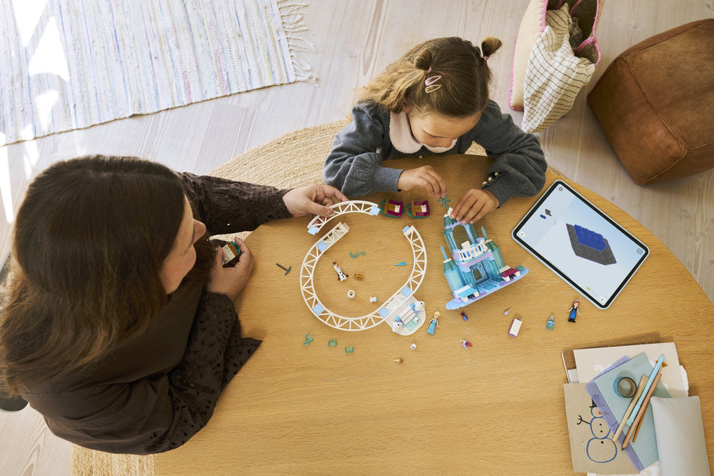 LEGO Disney Princess 43281 Elsa's Ice Castle & Snow Ride Adventure Age 4+ 216pcs