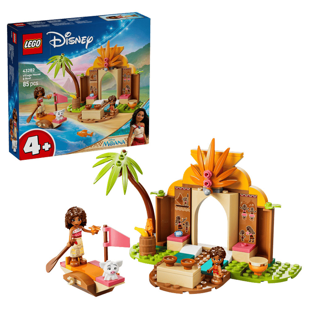 LEGO Disney 43282 Village House & Boat Age 4+ 85pcs