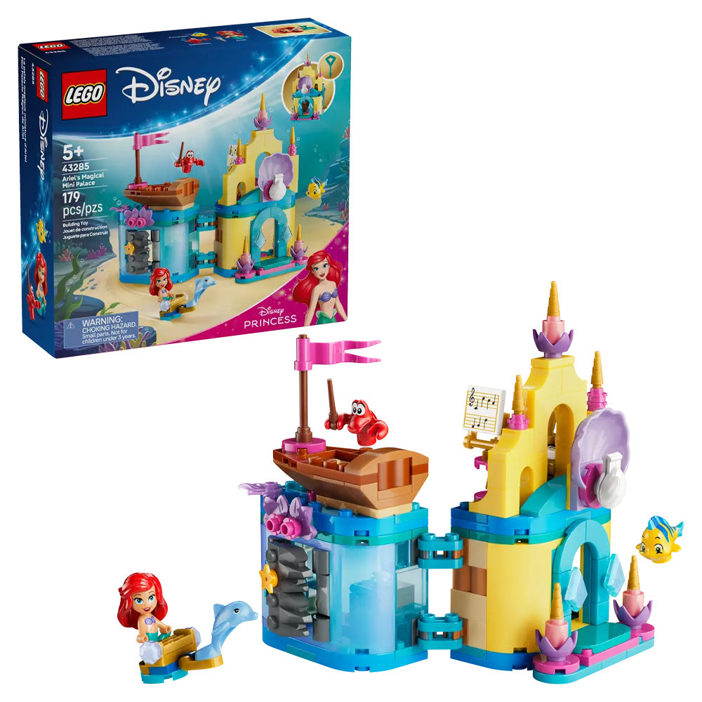 LEGO Disney Princess 43285 Ariel's Magical Mini Palace Age 5+ 179pcs
