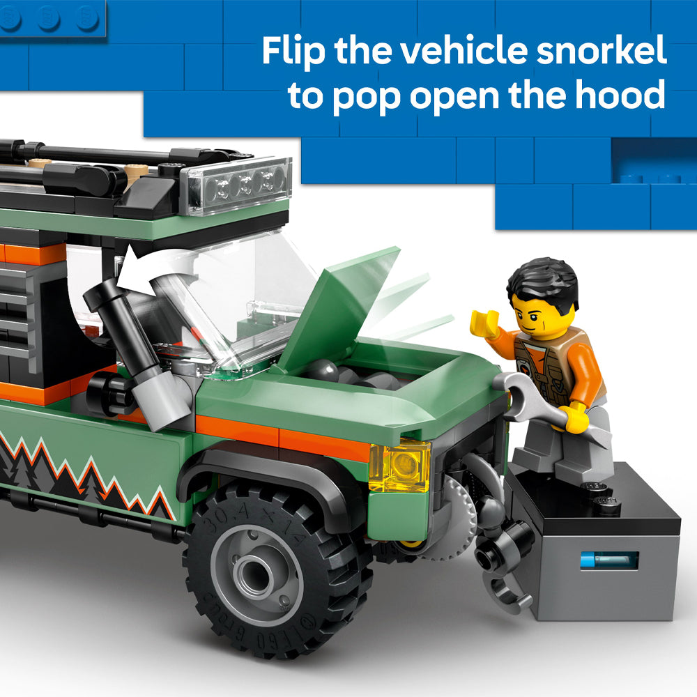 LEGO City 60447 Off-Road 4x4 Mountain Truck Age 6+ 221pcs
