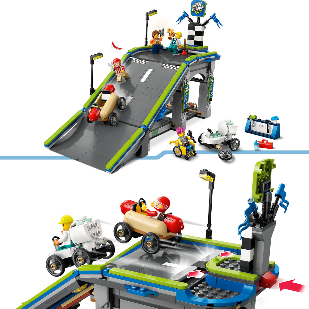 LEGO City 60460 No Limits: Race Car Ramp Track Age 6+ 436pcs