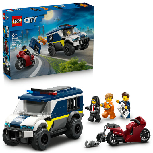 LEGO City 60479 Police Prisoner Transport Van Age 6+ 198pcs