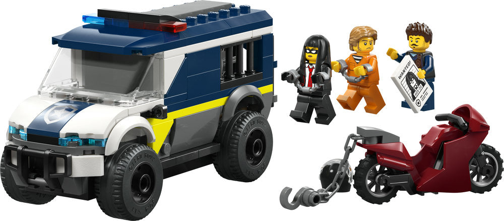 LEGO City 60479 Police Prisoner Transport Van Age 6+ 198pcs