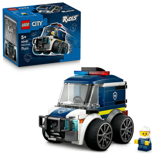 LEGO City 60481 Rides - Police Truck Age 5+ 71pcs