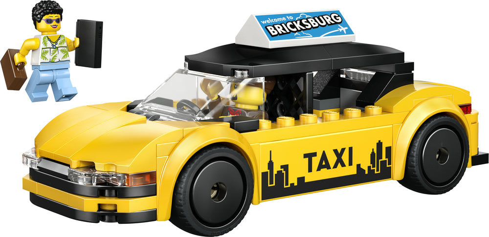 LEGO City 60487 Yellow Taxi Age 5+ 122pcs