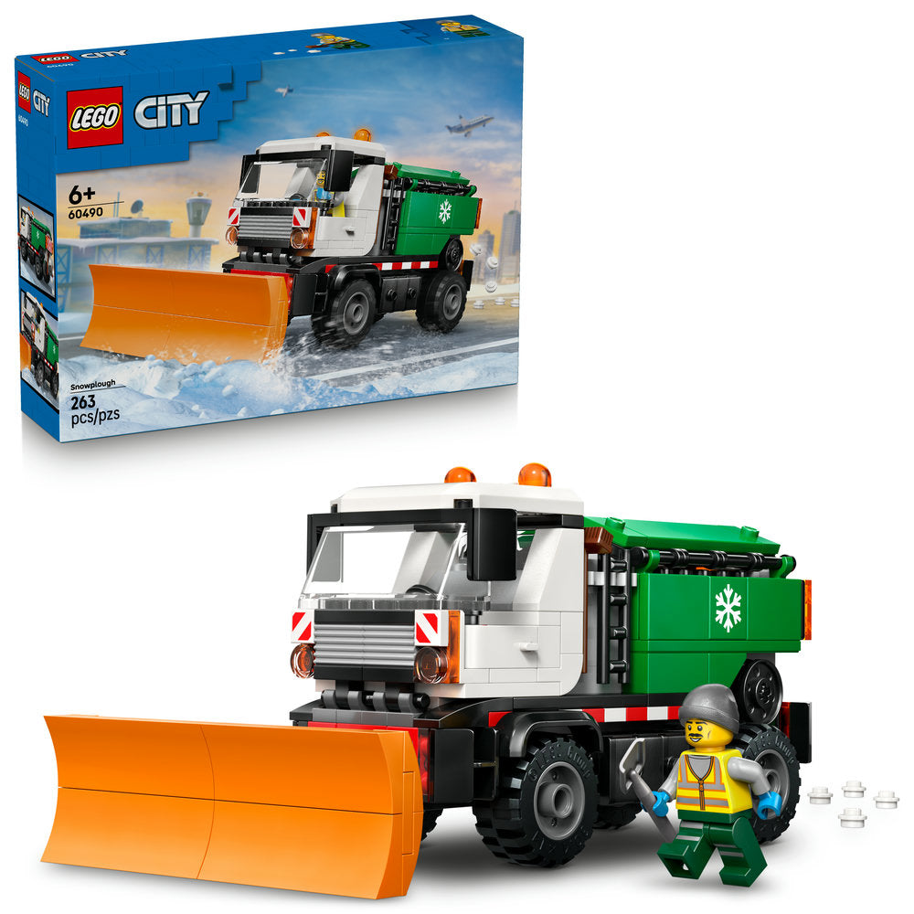 LEGO City 60490 Snowplough Age 6+ 263pcs